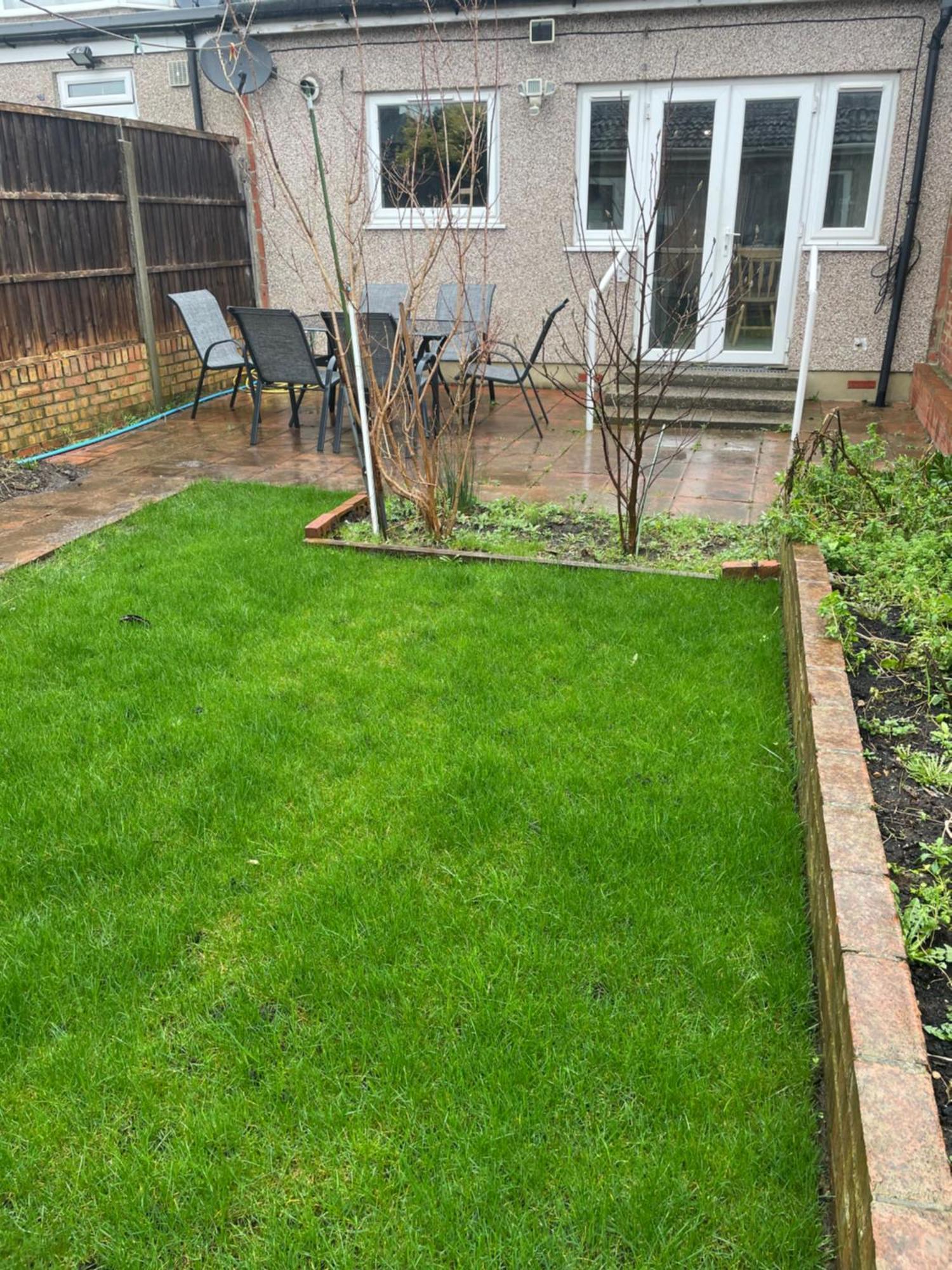 Garden Near Heathrow Airport And Elizabeth Line Train Station Hayes (Greater London)